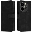 Чехол Deexe Classic Wallet для Infinix Smart 8 Plus - Black (348507B)