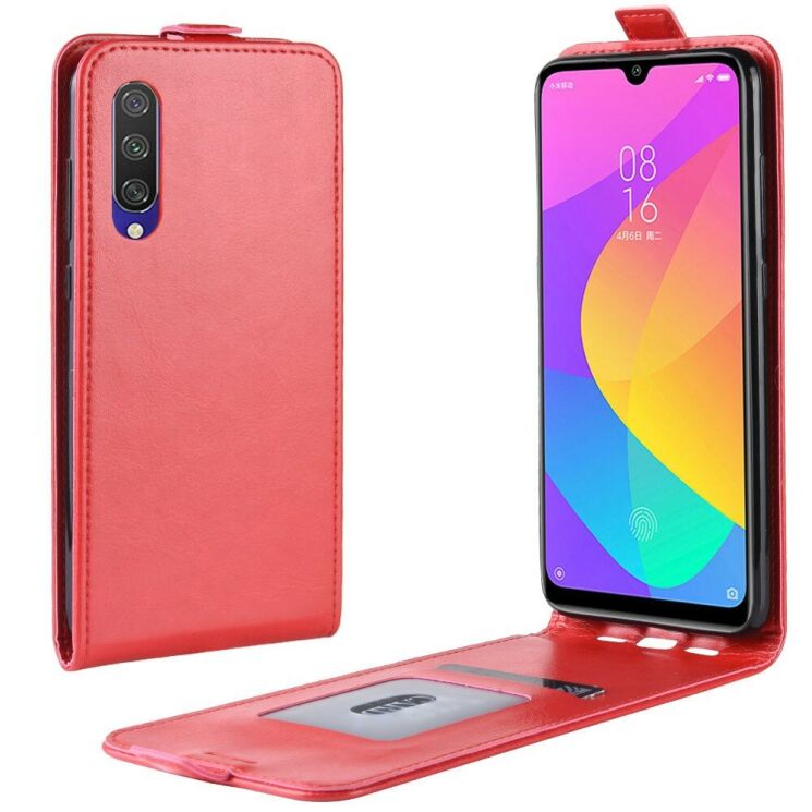 Чехол Deexe Flip Case для Xiaomi Mi CC9e / Mi A3 - Red: фото 1 из 4