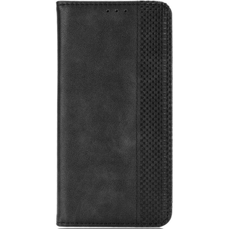 Чохол Deexe Retro Style для OPPO Reno 12 F/FS - Black: фото 5 з 7
