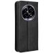 Чехол Deexe Retro Style для Realme 13 Plus - Black (366614B). Фото 6 из 7