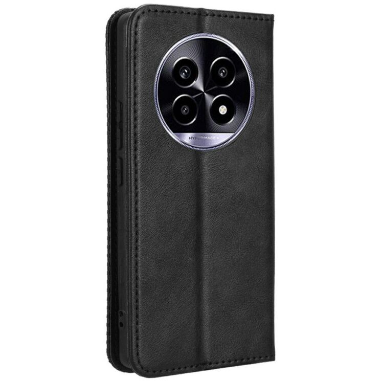 Чехол Deexe Retro Style для Realme 13 Plus - Black: фото 6 из 7