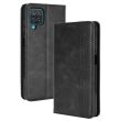 Чохол Deexe Retro Style для Samsung Galaxy A12 (A125) / A12 Nacho (A127) / M12 (M127) - Black (260311B)