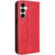 Чехол Deexe Retro Style для Samsung Galaxy A16 (A165) - Red (365287R). Фото 6 из 7