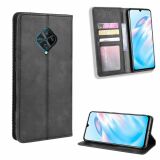 Чехол Deexe Retro Style для VIVO V17 - Black: фото 1 из 9