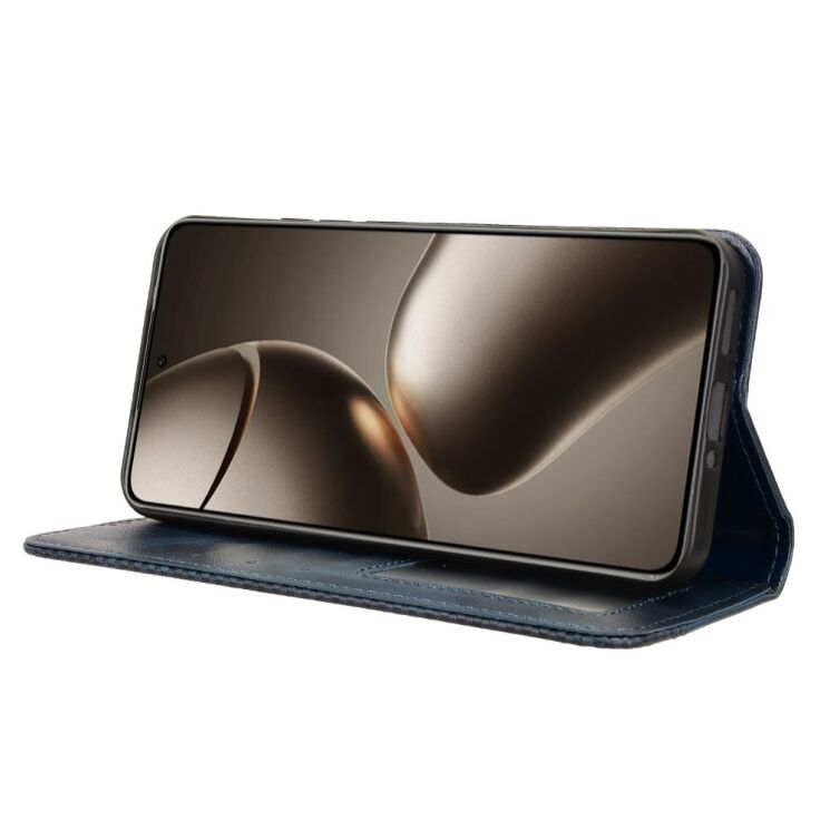 Чехол-книжка Deexe Retro Style для Xiaomi 15T - Blue: фото 7 из 18