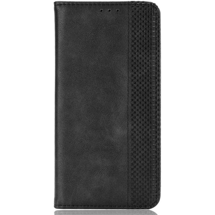 Чехол Deexe Retro Style для Xiaomi Redmi 14C / Redmi A4 5G / Poco C75 - Black: фото 2 из 7