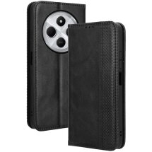 Чехол Deexe Retro Style для Xiaomi Redmi 14C / Redmi A4 5G / Poco C75 - Black: фото 1 из 7