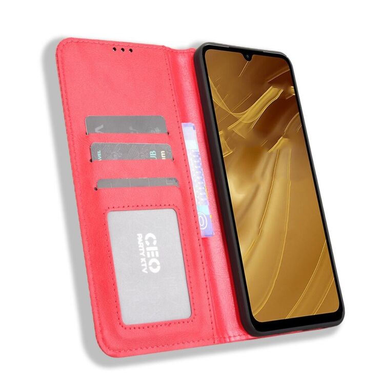 Чехол Deexe Retro Style для Xiaomi Redmi A5 (European Version) - Red: фото 5 из 16