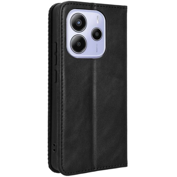 Чохол Deexe Retro Style для Xiaomi Redmi Note 14 4G - Black: фото 6 з 7
