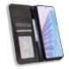 Чохол Deexe Retro Style для Xiaomi Redmi Note 14 4G - Black (373434B). Фото 3 з 7