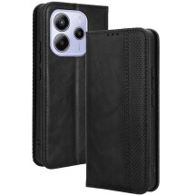 Чехол Deexe Retro Style для Xiaomi Redmi Note 14 4G - Black: фото 1 из 7