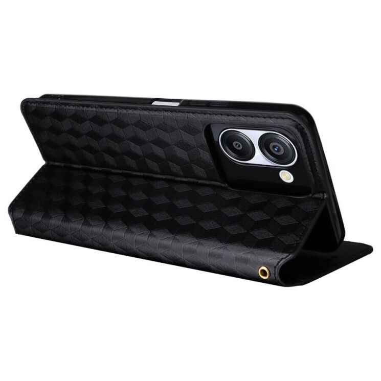 Чехол Deexe Rhombus Book для Blackview Color 8 - Black: фото 4 из 6