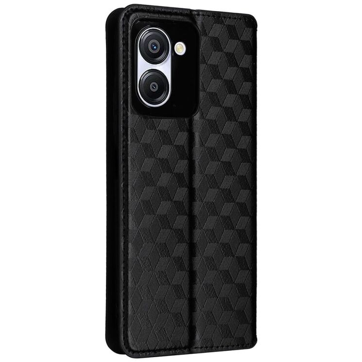 Чехол Deexe Rhombus Book для Blackview Color 8 - Black: фото 6 из 6