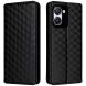 Чехол Deexe Rhombus Book для Blackview Color 8 - Black (378003B). Фото 1 из 6
