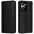 Чехол Deexe Rhombus Book для Blackview Color 8 - Black: фото 1 из 6