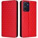 Чехол Deexe Rhombus Book для HMD Pulse / Pulse Pro / Pulse Plus - Red (354521R). Фото 1 из 9