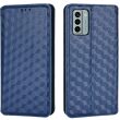 Чехол Deexe Rhombus Book для Nokia G22 - Blue (314611L)