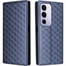 Чехол Deexe Rhombus Book для Realme C100i - Blue: фото 1 из 7