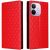 Чохол Deexe Rhombus Book для Xiaomi Redmi Note 17 Pro - Red: фото 1 з 7