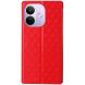 Чохол Deexe Rhombus Book для Xiaomi Redmi Note 17 Pro - Red (429522R). Фото 7 з 7