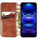 Чехол Deexe Rhombus Wallet для HMD Skyline - Brown (365816Z). Фото 2 из 9