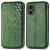 Чехол Deexe Rhombus Wallet для Motorola Moto G85 - Green: фото 1 из 10
