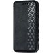 Чохол Deexe Rhombus Wallet для Motorola Moto G86 Power - Black (385126B). Фото 4 з 6