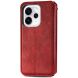 Чехол Deexe Rhombus Wallet для OPPO Reno 15 F/FS - Red (405841R). Фото 6 из 10