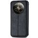 Чехол Deexe Rhombus Wallet для Realme 12 Pro / 12 Pro+ - Black (348935B). Фото 5 из 6