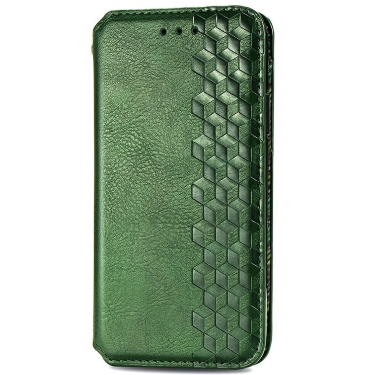 Чехол Deexe Rhombus Wallet для Samsung Galaxy A16 (A165) - Green: фото 4 из 7