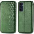 Чехол Deexe Rhombus Wallet для Samsung Galaxy A16 (A165) - Green (365214G)