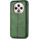 Чехол Deexe Rhombus Wallet для TECNO Spark 30C - Green (361715G). Фото 5 из 6