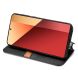 Чехол Deexe Rhombus Wallet для Xiaomi Redmi Note 13 Pro 4G / Poco M6 Pro - Black (345773B). Фото 3 из 11