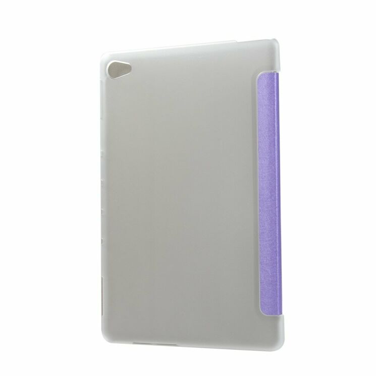 Чохол Deexe Silk Texture для Huawei MediaPad M5 Lite 10 - Purple (215105V) Чохол Deexe Silk Texture для Huawei MediaPad M5 Lite 10 - Purple: фото 2 з 2
