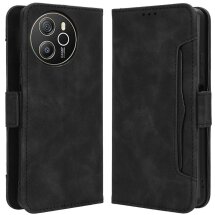 Чохол Deexe Wallet Stand для Blackview Shark 8 / Oscal Tiger 12 - Black: фото 1 з 7