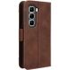 Чехол Deexe Wallet Stand для Infinix Hot 50 Pro Plus - Brown (376203Z). Фото 7 из 7