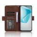 Чехол Deexe Wallet Stand для Infinix Hot 50 Pro Plus - Brown (376203Z). Фото 3 из 7