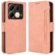 Чехол Deexe Wallet Stand для Infinix Note 40 - Pink (351418P). Фото 1 из 7