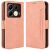 Чехол Deexe Wallet Stand для Infinix Note 40 - Pink: фото 1 из 7