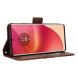 Чехол Deexe Wallet Stand для Motorola Edge 50 Fusion - Brown (354242Z). Фото 4 из 7