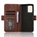 Чехол Deexe Wallet Stand для Motorola Edge 50 Fusion - Brown (354242Z). Фото 5 из 7