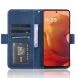 Чехол Deexe Wallet Stand для Motorola Moto G15 / G15 Power - Blue (372607L). Фото 3 из 7