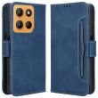 Чехол Deexe Wallet Stand для Motorola Moto G15 / G15 Power - Blue (372607L)