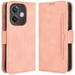 Чехол Deexe Wallet Stand для OPPO A3x / A3 / A40m - Pink (365303P)