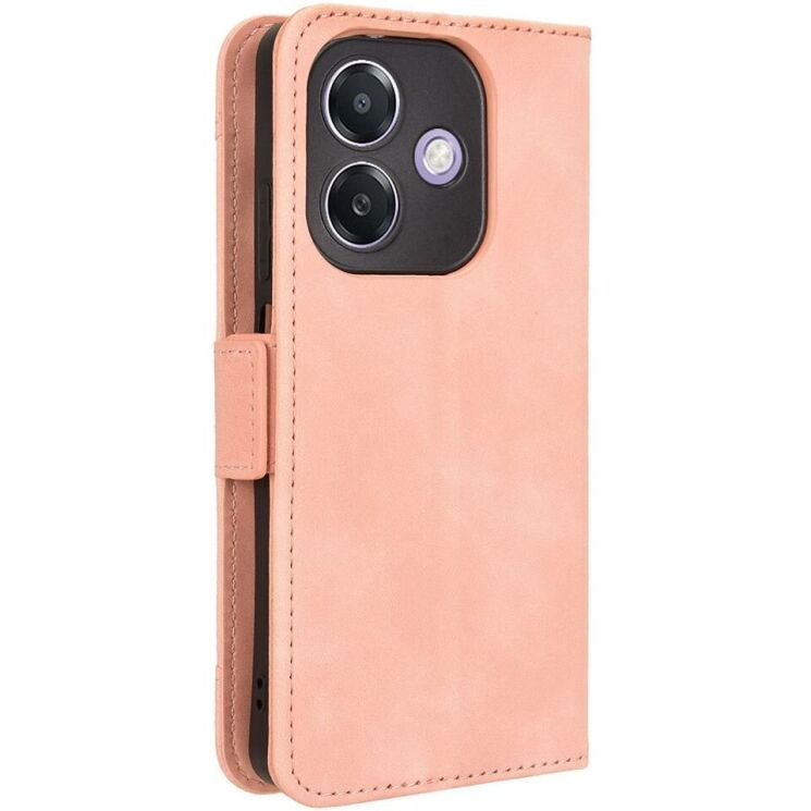 Чехол Deexe Wallet Stand для OPPO A3x / A3 / A40m - Pink: фото 6 из 7