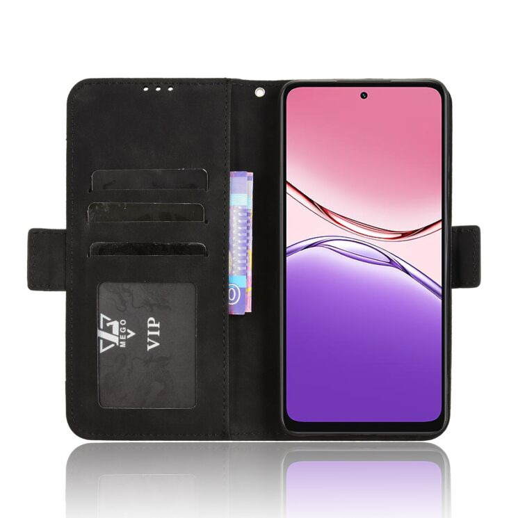 Чохол Deexe Wallet Stand для OPPO A5x - Black: фото 5 з 14