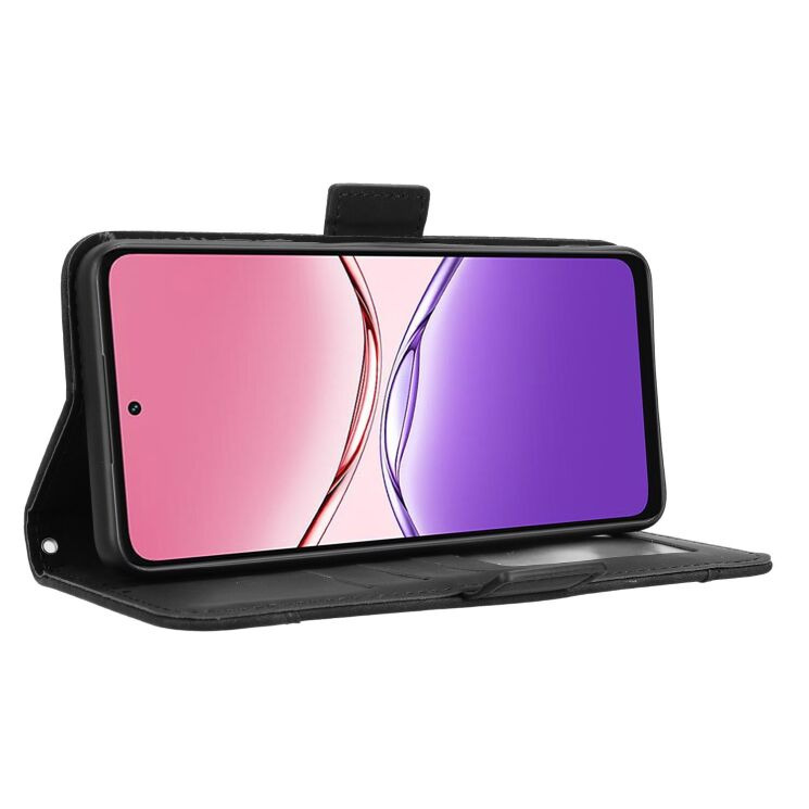 Чохол Deexe Wallet Stand для OPPO A5x - Black: фото 6 з 14