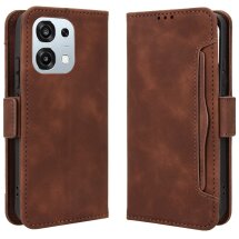 Чохол Deexe Wallet Stand для OPPO A6 Pro - Brown: фото 1 з 7