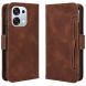 Чохол Deexe Wallet Stand для OPPO A6 Pro - Brown (402319Z). Фото 1 з 7