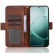 Чохол Deexe Wallet Stand для OPPO A6 Pro - Brown (402319Z). Фото 2 з 7